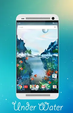 Under Sea Live Wallpaper android App screenshot 1